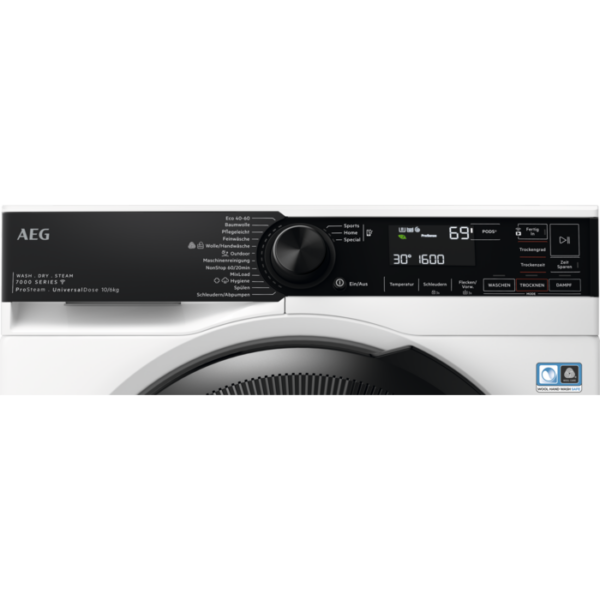 Bedienung der AEG Waschmaschine LWR7E6000