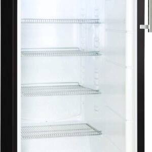 Nabo FK2663 Kühlschrank mit offener Tür in der Farbe schwarz