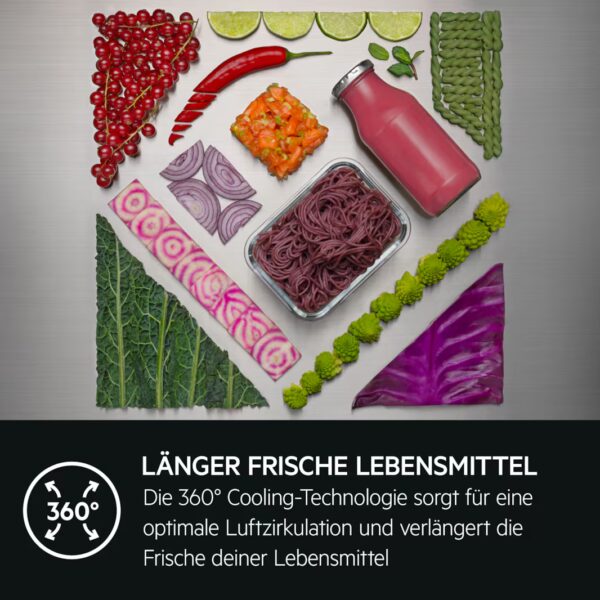 AEG - Stand-Kühl-Gefrierkombi - ORC7P361CX – Bild 2