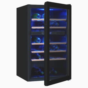 Exquisit - Stand-Weinkühlschrank - WS2-45-GTE-160G