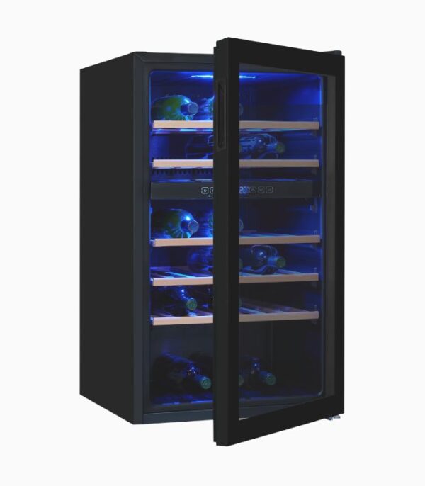 Exquisit - Stand-Weinkühlschrank - WS2-45-GTE-160G